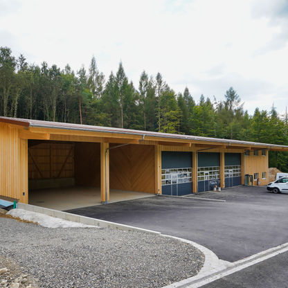 Neubau Forstwerkhof, Uhwiesen