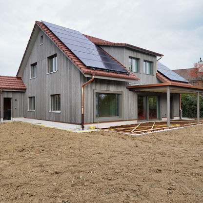 Neubau Einfamilienhaus, Dinhard