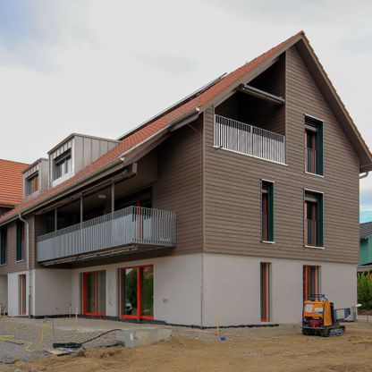 Neubau Mehrfamilienhaus, Kleinandelfingen