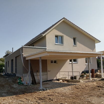 Neubau Einfamilienhaus, Rheinau