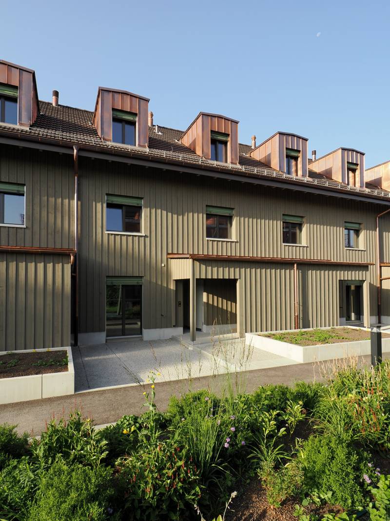 Aussenansicht Musterhaus